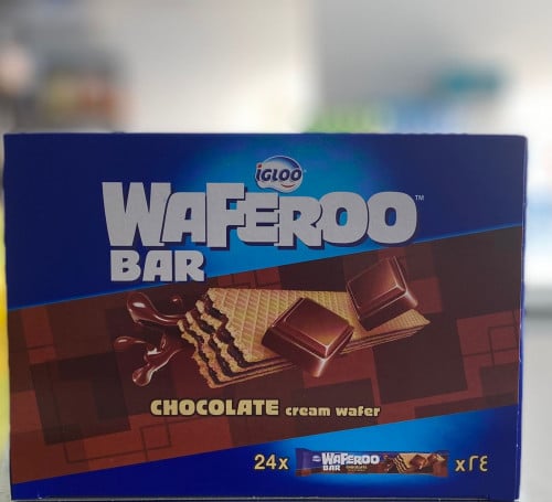 ويفروو بكريمة الشوكولاتة {24حبة}