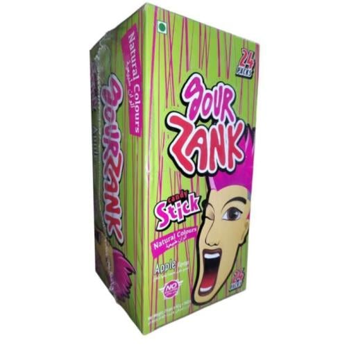 سور بنك جيلي حامض بنكهة التفاح 24حبة*40G