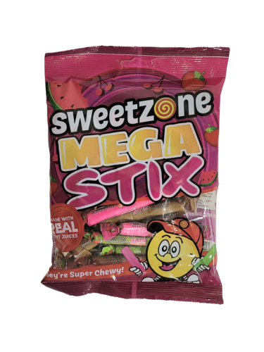 سويت زون حلوى ستيكس فواكه 200G