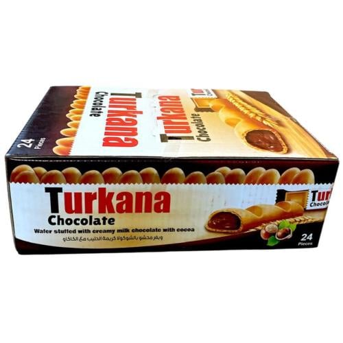 توركانا ويفر محشو شوكولاتة 24حبة*18G