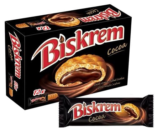 اولكر بسكويت بسكريم كاكاو صغير 12*36G