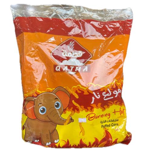 قطمة منتفخات الذرة مولع نار 24كيس*15G