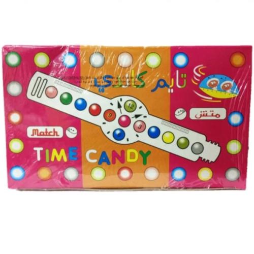 متش تايم كاندى حلاوة على شكل ساعة  40*7.8G