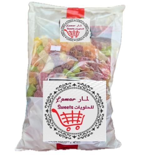 جلى على شكل دب حامض كيس 2.25كيلو