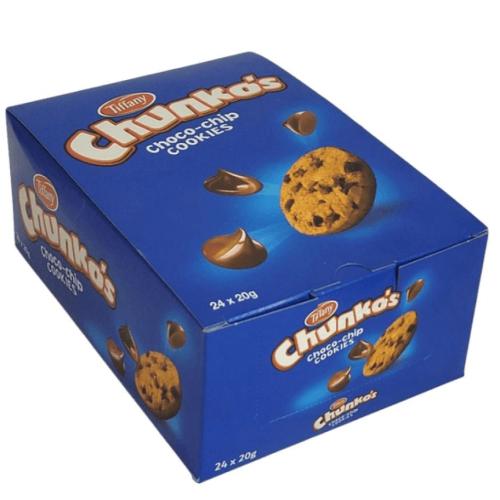 تيفانى شنكوز شوكوشيب كوكيز ازرق 24*20G