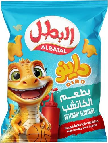 البطل داينو منتفخات بالكاتشيب عائلى 100G
