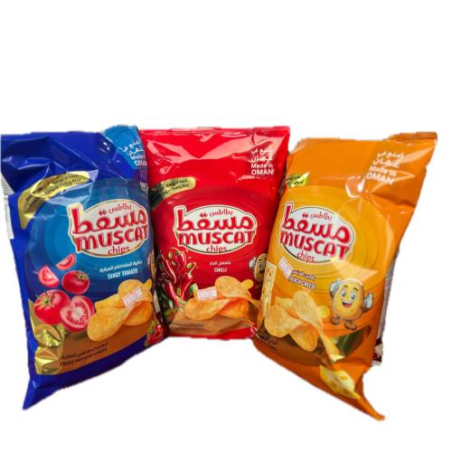 مسقط بطاطس متنوعة ( طماطم - فلفل حار - جبنة ) كيس 65G