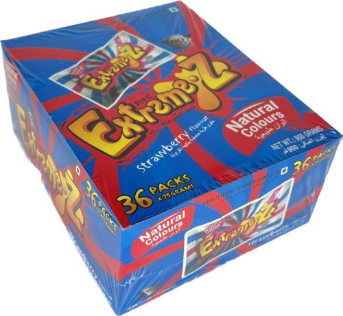 سور زنك جيلي حامض بنكهة الفراولة 36حبة*25G