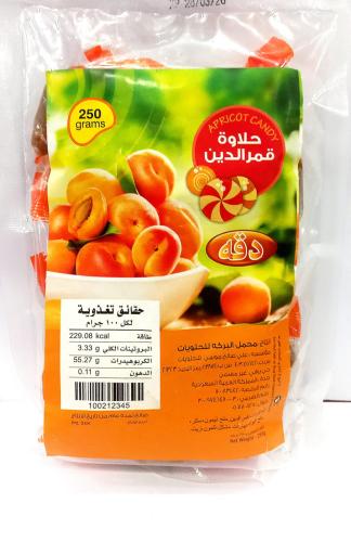حلاوة قمر الدين دقه 250G