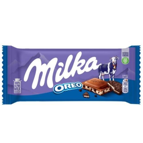 ميلكا شوكولاتة بالحليب بحشوة الاوريو  {90g} مستورد