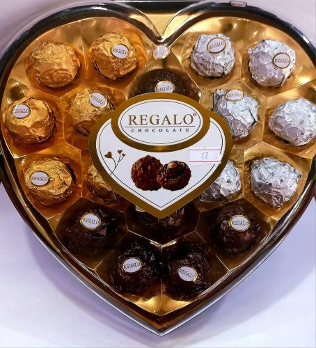 REGALO شوكلاتة بالحليب متنوعة 18*225g