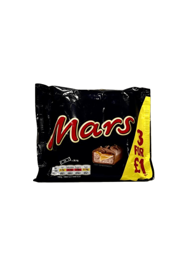 شوكولاتة مارس 3*39.4g مستورد
