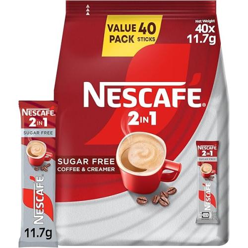 نستلة نسكافية بدون سكر  2*1 - 40ظرف*11.7G