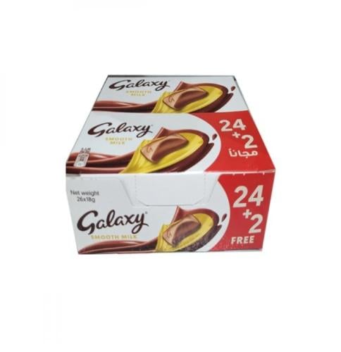 جالكسي شوكولاتة بالحليب (24+2)*18G