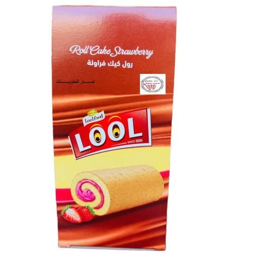 لول رول كيك فراولة 12*20G