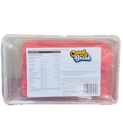 كاندى بريك جلى شريط فراولة علبة 1 كيلو