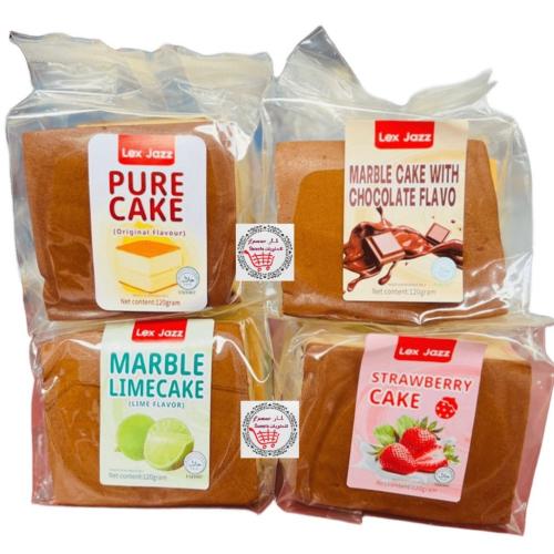 ليك جاز كيك يابانى مربع متنوع 100G