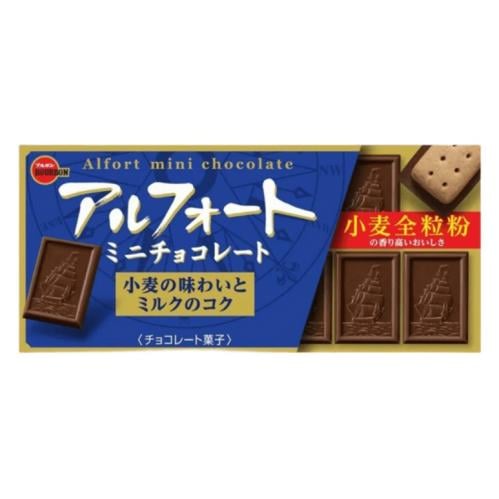 الفورت مينى بسكويت بالشوكولاتة يابانى 12قطعة 55G