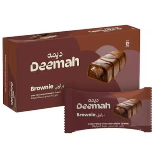 ديمه براونى كيك بكريمة الشوكولاته 12*37G