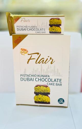 فلير دبى كيك بار كنافة وبستاشيو 40G