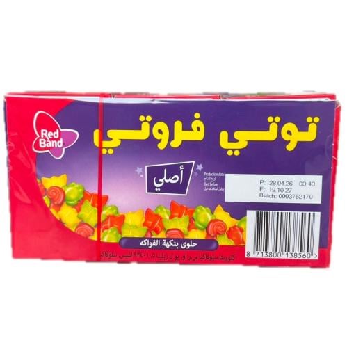 حلاوة توتى فروتى فواكه 30*18G