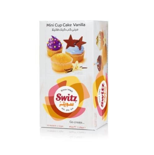 ميني كب كيك سويتز فانيلا 10*32G