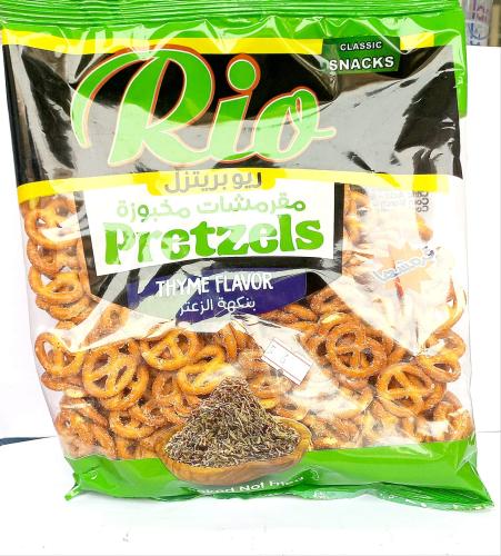 ريو بريتزل مقرمشات مخبوزه بنكهة الزعتر 250G