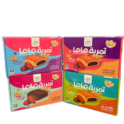 تمرية ماما متنوع ( تمر - بر - دخن - شوكولاتة) 500G