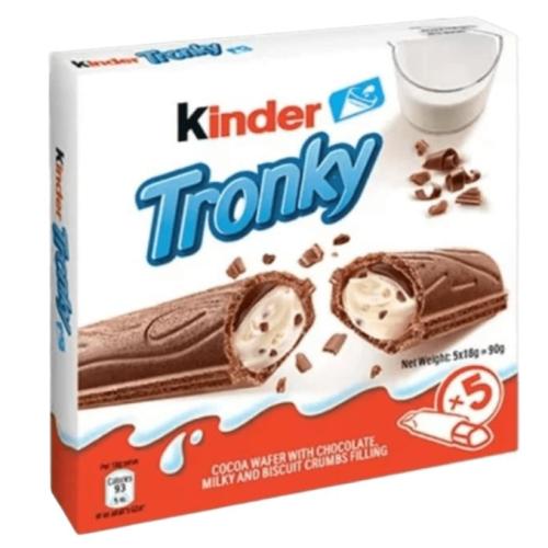كندر ترونكى ويفر كاكاو مع شوكولاتة 5الواح*18G