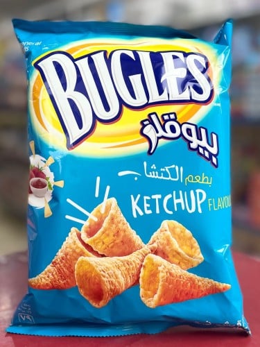 بيوقلز قراقيش ذرة بطعم الكاتشب عائلي {125}