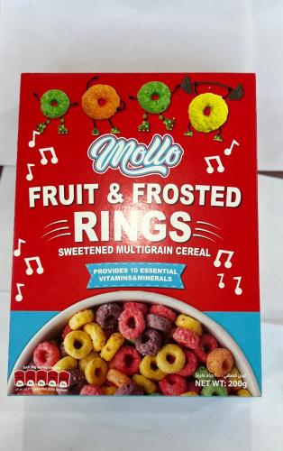 موللو كورن فليكس حلقات فواكه 200G