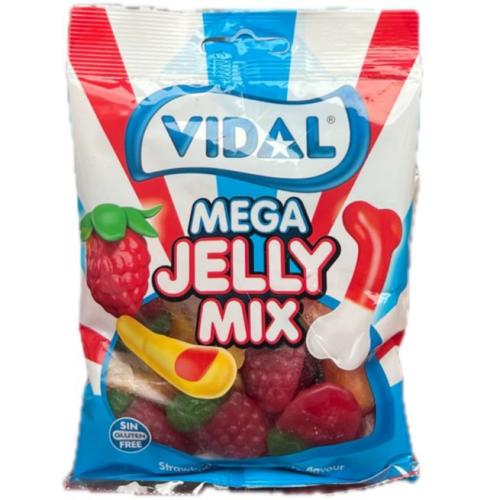 فيدال جيلى ميجا مكس كيس 90G