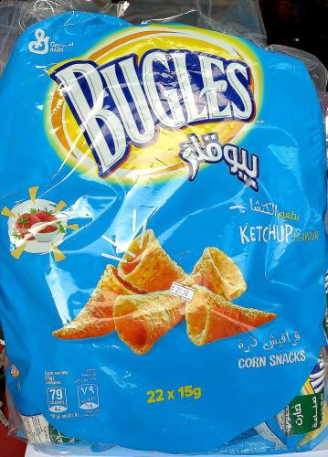 بيوقلز قراقيش ذرة بطعم كاتشب{22*15g}