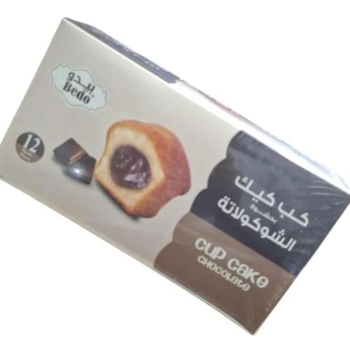 بيدو كب كيك بحشوة الشوكلاتة 12*25g