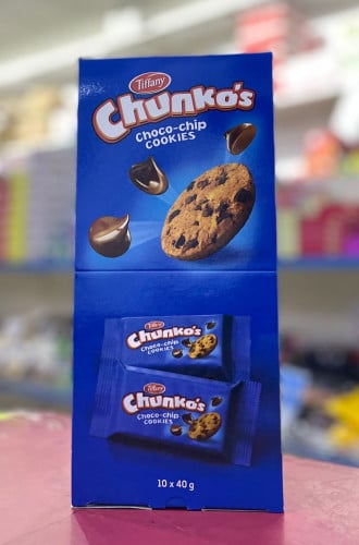 تيفاني شنكوز كوكيز برقائق الشوكولاتة { 10*40g}