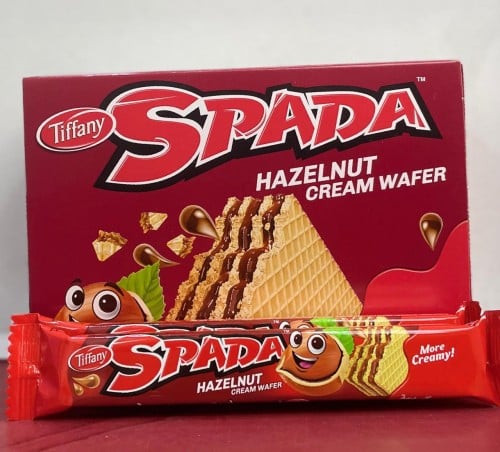 تيفاني سبادا ويفر بكريمة البندق {24قطعة}