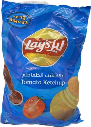 ليز صغير بنكهة الكاتشب {21*12g}