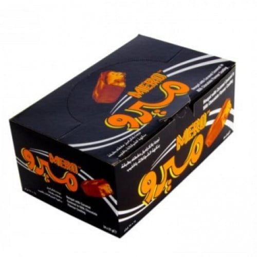 ميرو نوجا بالكراميل مغطاة بشوكولاتة الحليب {24*20g}