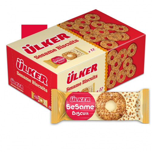 أولكر بسكويت بالسمسم 12حبه