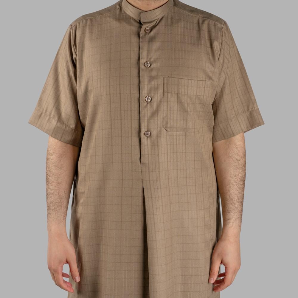 ثوب نوم كويتي ( نص كم ) -