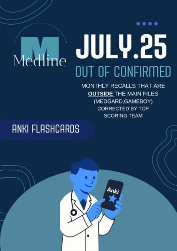 Out of confirmed Recalls July (Anki)