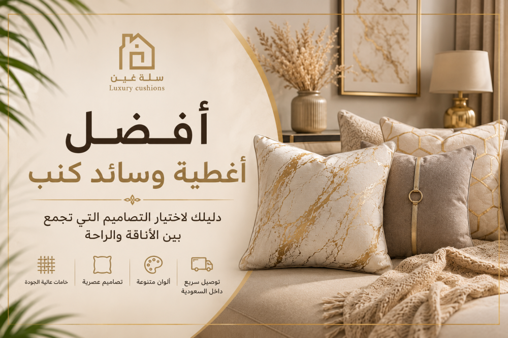 أفضل أغطية وسائد كنب: دليلك لاختيار التصاميم التي تجمع بين الأناقة والراحة