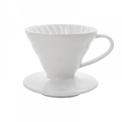 قمع اداة تقطير هاريو سيراميك 02 - أبيض