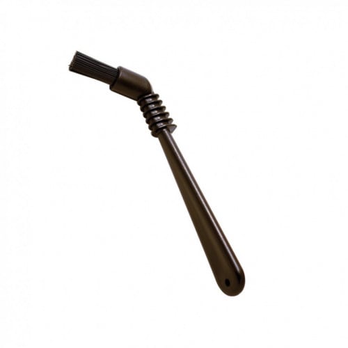 Espresso machine head cleaning brush