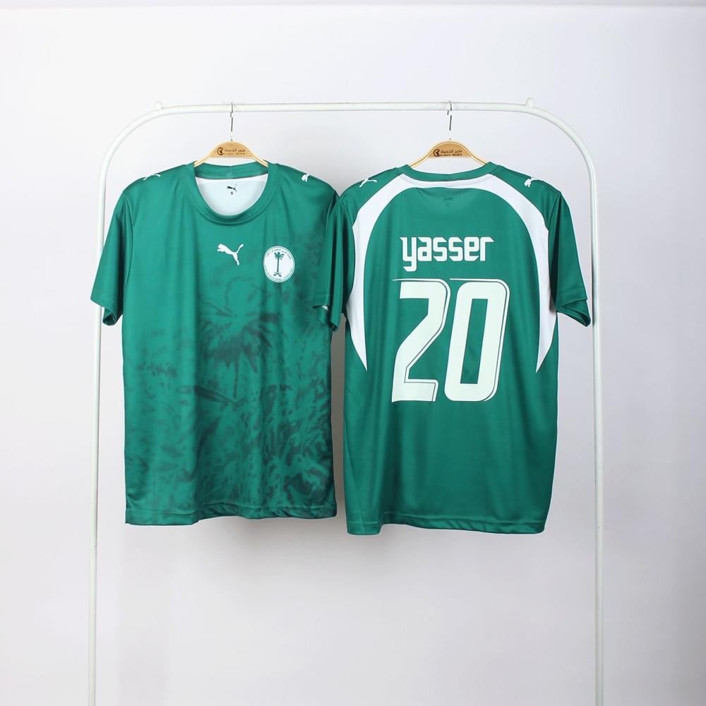 تيشيرت المنتخب السعودي مونديال 2006 اخضر
