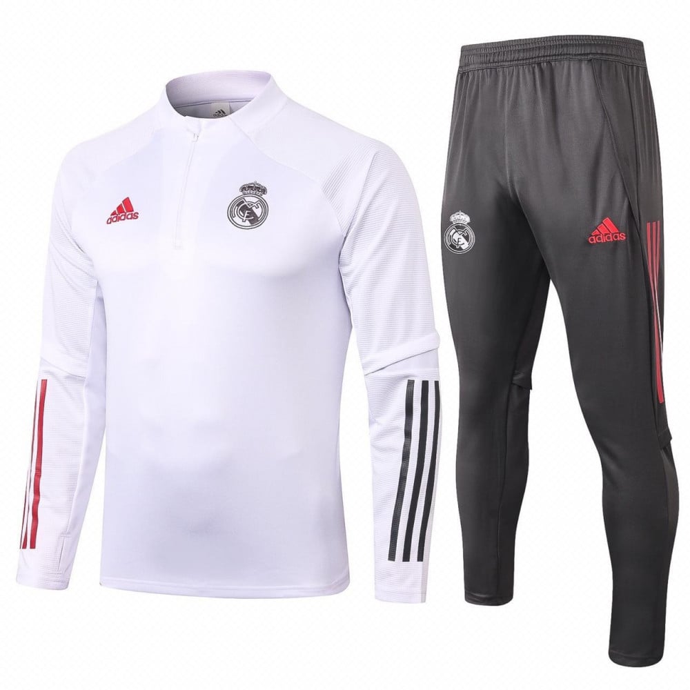 طقم تمارين ابيض ريال مدريد