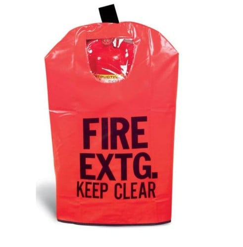 غطاء طفاية حريق Fire Extinguisher Cover