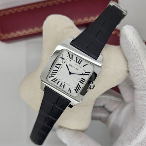 ساعة كارتير جلد بطارية | Cartier