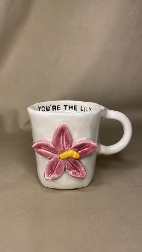 كوب أنت وردة الليلي لحياتي you’re the lily of my l...