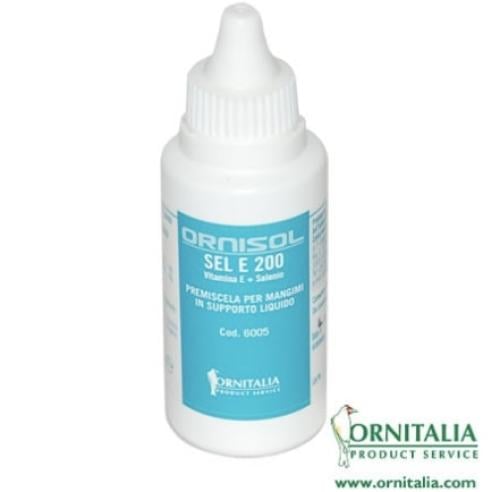 ORNISOL SEL E200 BOTTLE 50G ORNITALIA